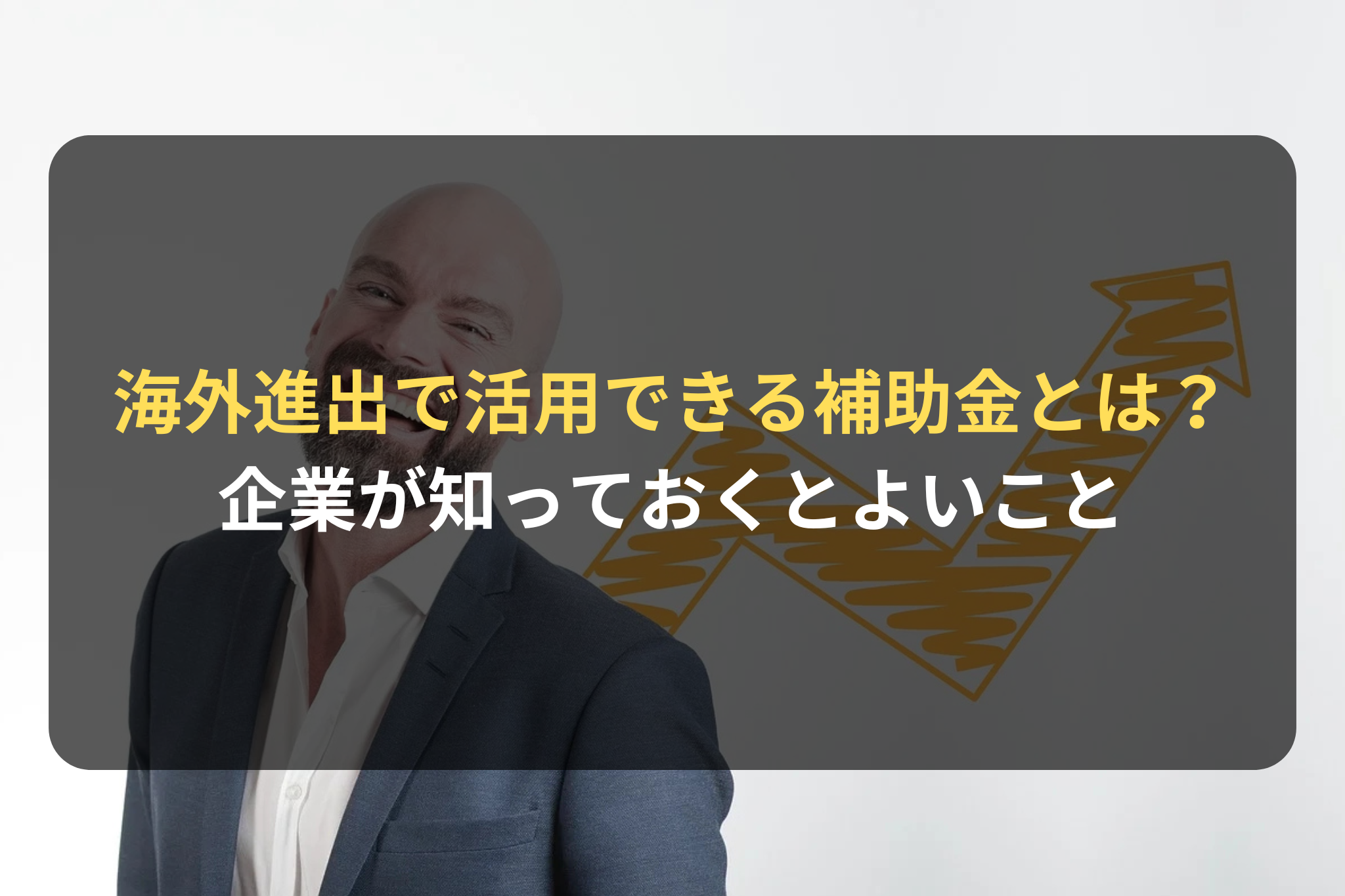 海外進出で活用できる補助金とは？ 企業が知っておくとよいこと